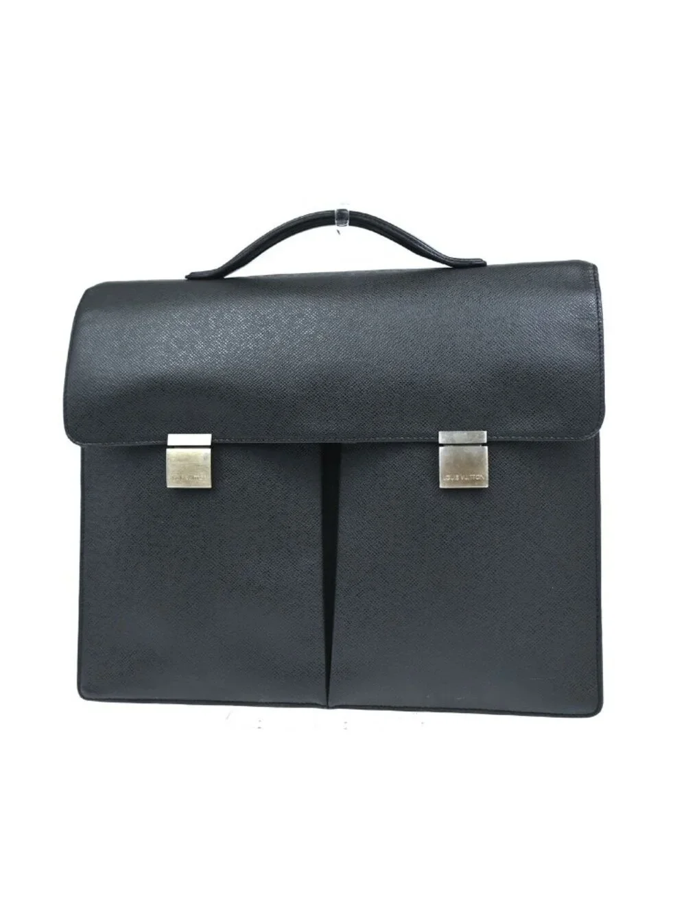 Louis Vuitton Business Briefcase Kazan Taiga Leather